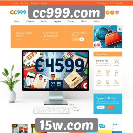 Acessibilidade e design do site cc999.com
