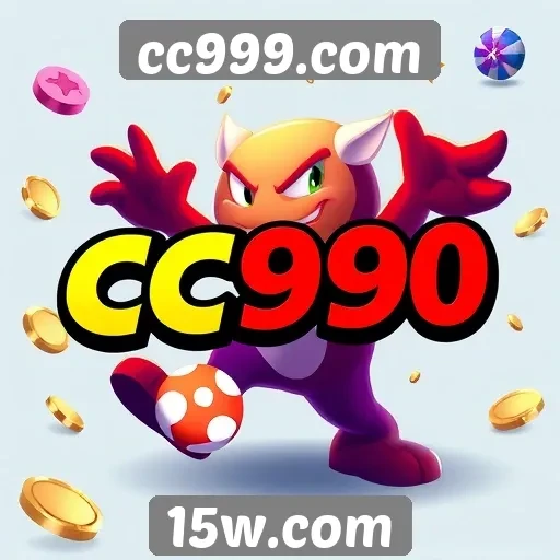 Variedade de jogos disponíveis no site cc999.com